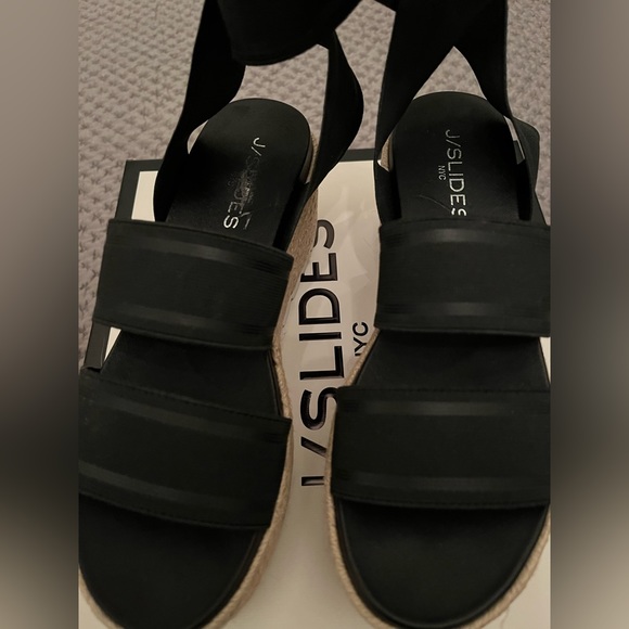 J/SLIDES Platform elastic sandals - Picture 5 of 8